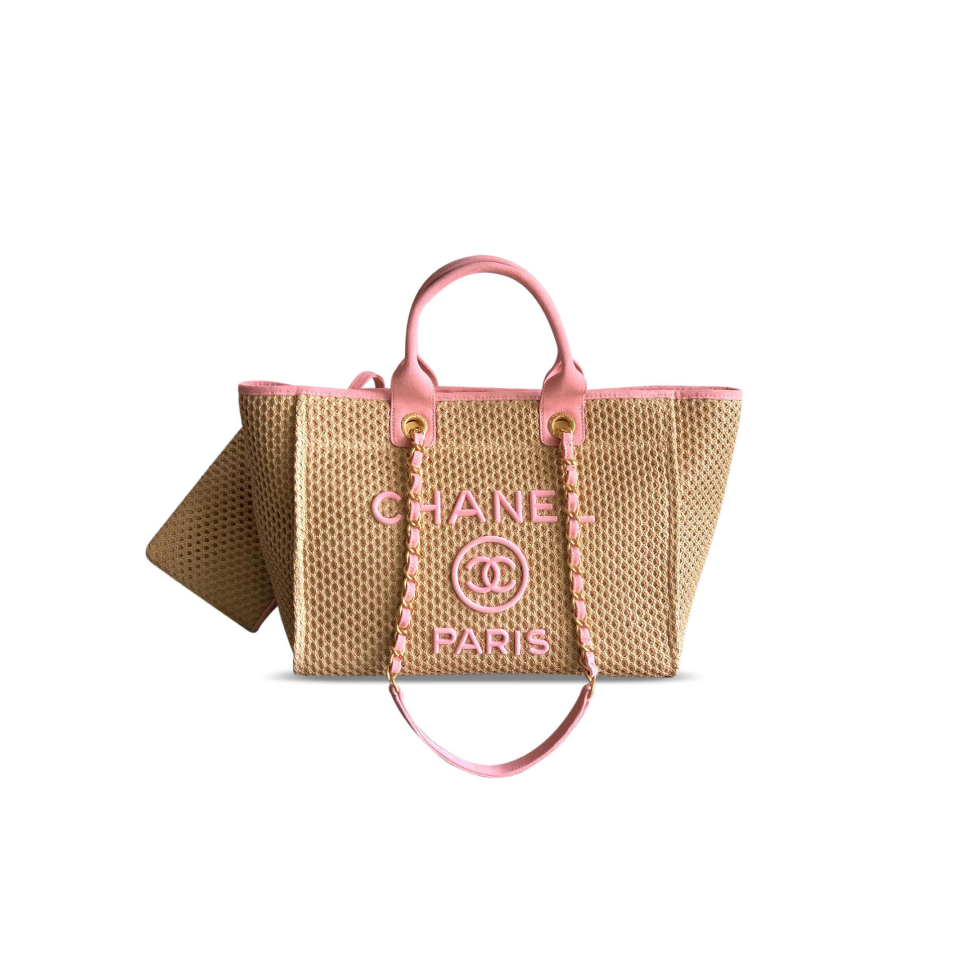 CHANEL CC 25 DEAUVILLE TOTE BAG (38*27*18cm)